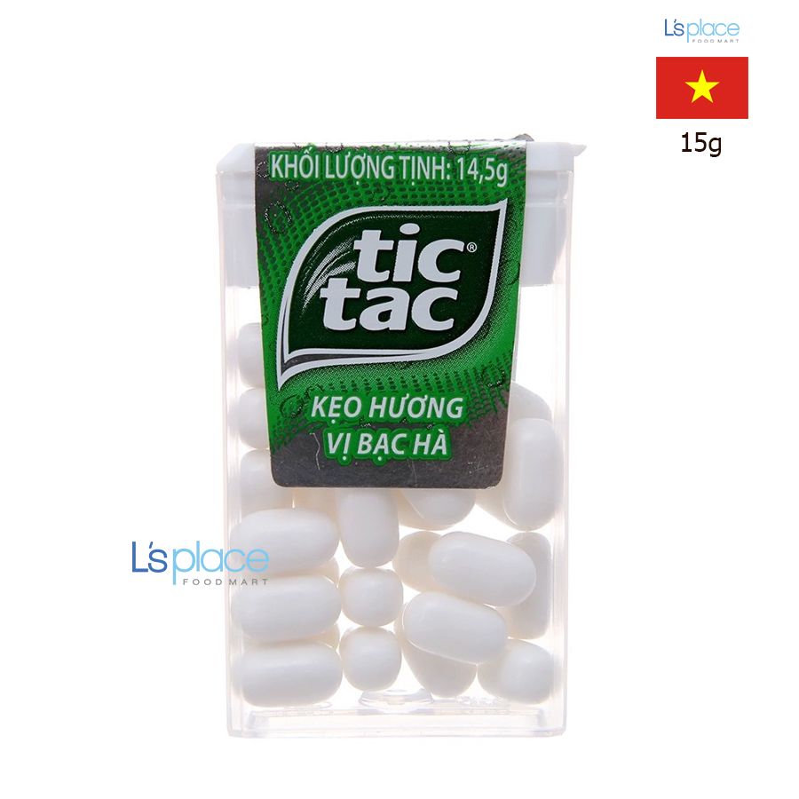 Tic Tac Kẹo Bạc Hà Thơm Mát