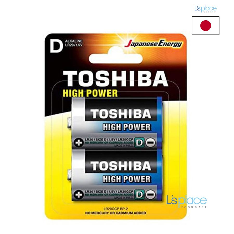 TOSHIBA Pin High Powder LR20 / D 1,5V