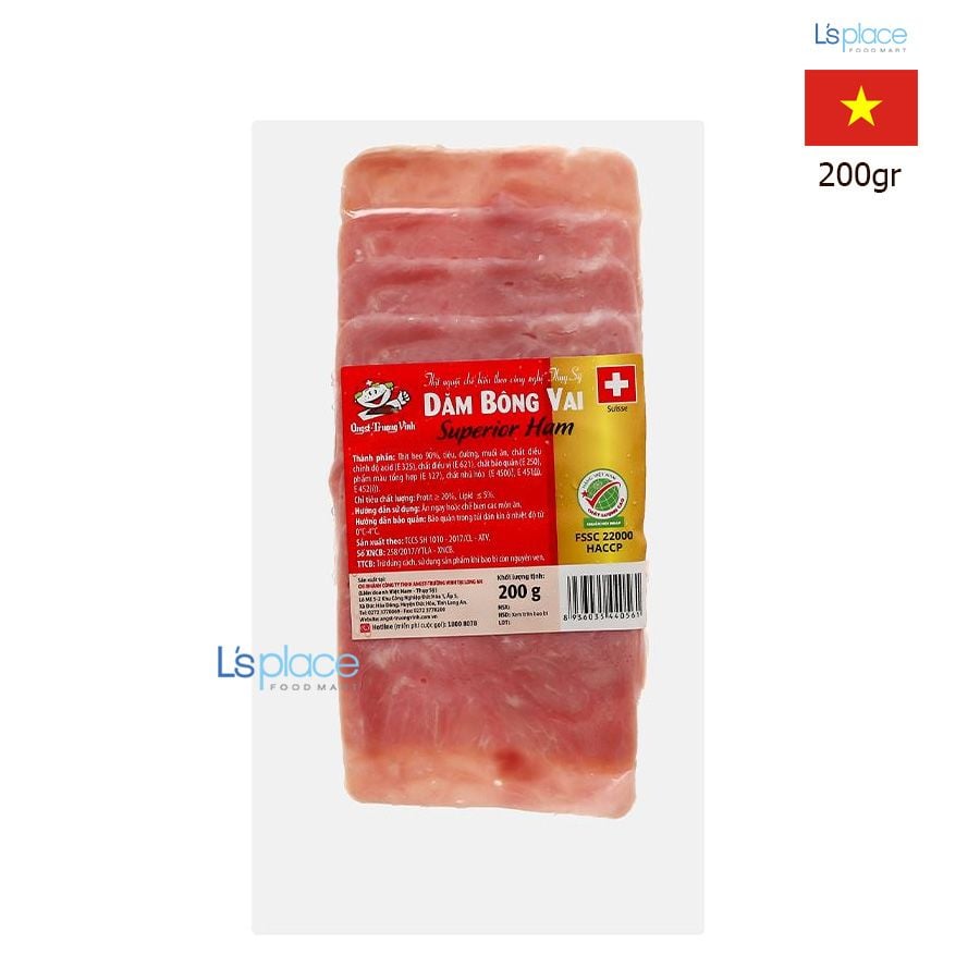 Trường Vinh Dăm bông vai cắt lát vuông