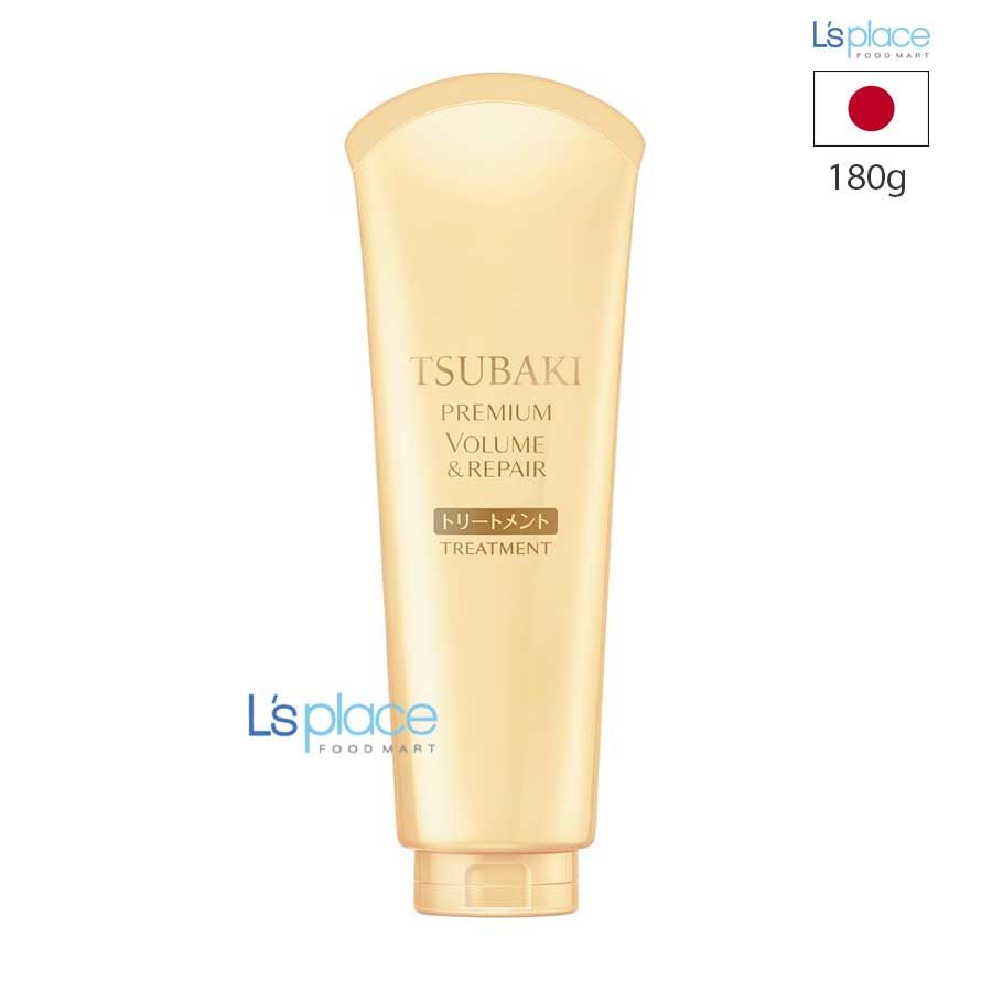 Tsubaki Kem xả làm dày Volume & Repair