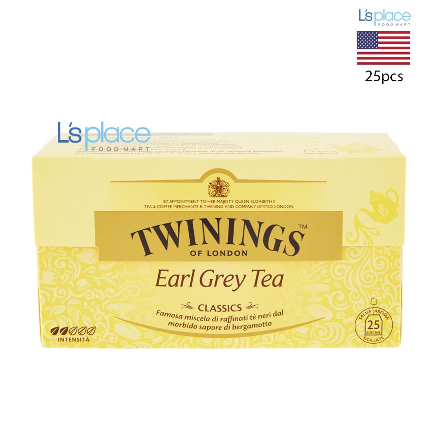 Twinings Trà Earl Grey hộp 25