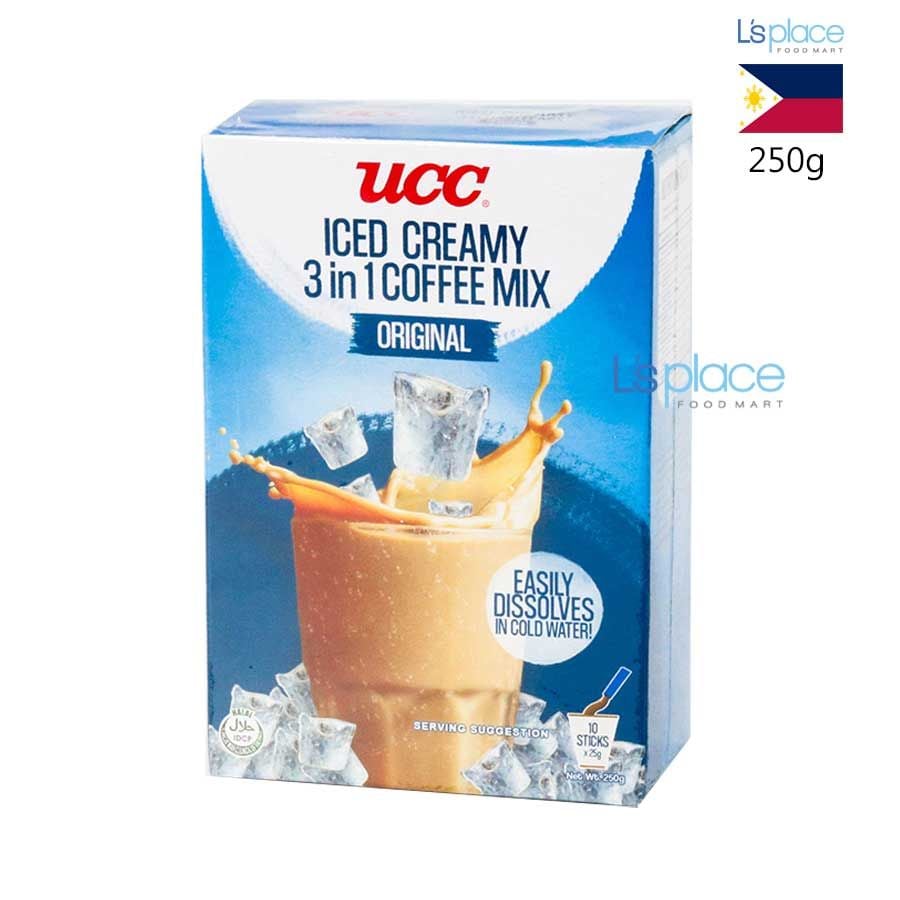 UCC Cà phê pha lạnh 3in1 vị nguyên bản
