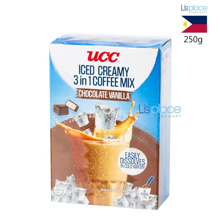 UCC Cà phê pha lạnh 3in1 vị Socola Vani