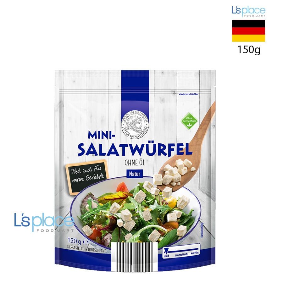 Lyttos Phomai viên salad mini không dầu vị tự nhiên