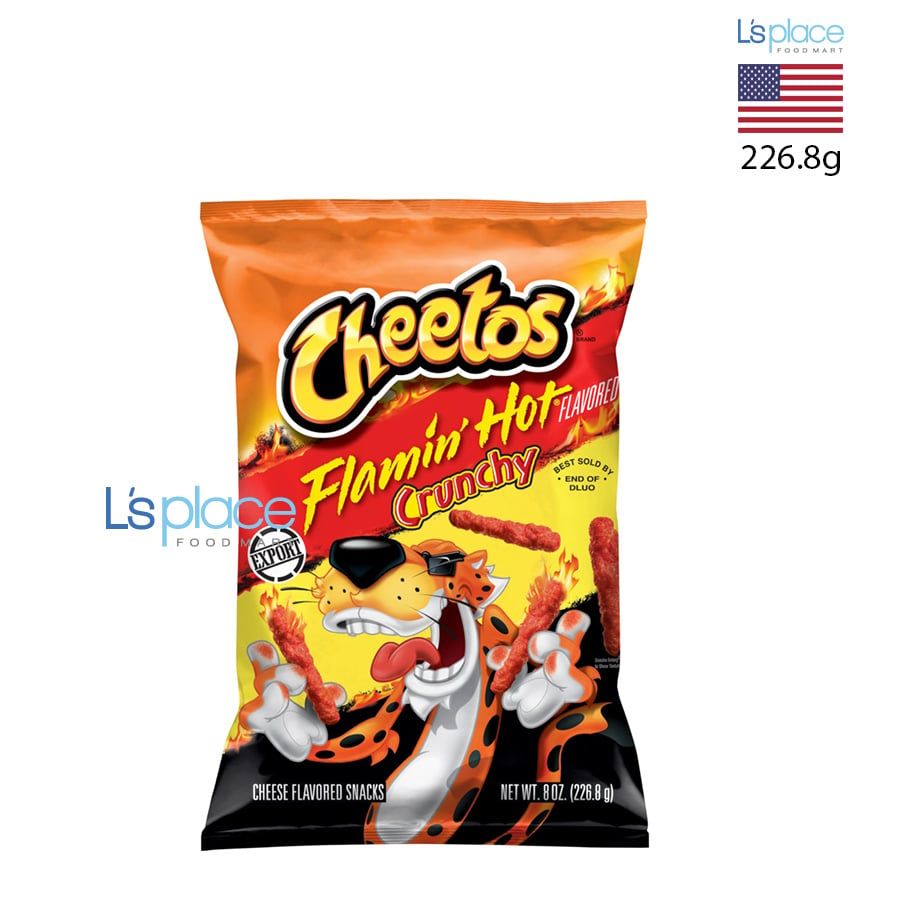 Cheetos Crunchy vị cay Flamin’hot