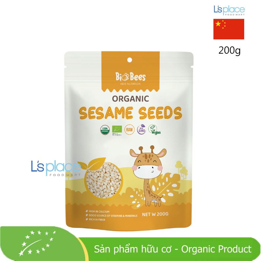 BioBees Hạt vừng mè hữu cơ
