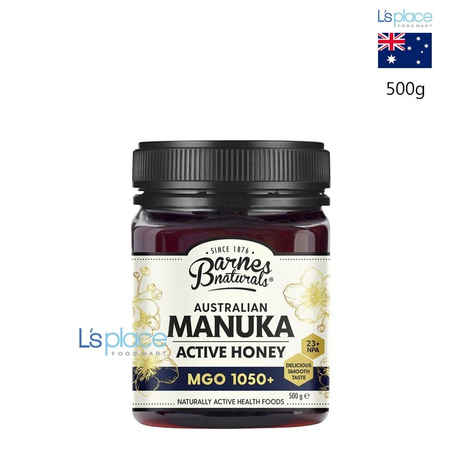 Barnes Naturals Mật ong Manuka MGO 1050+