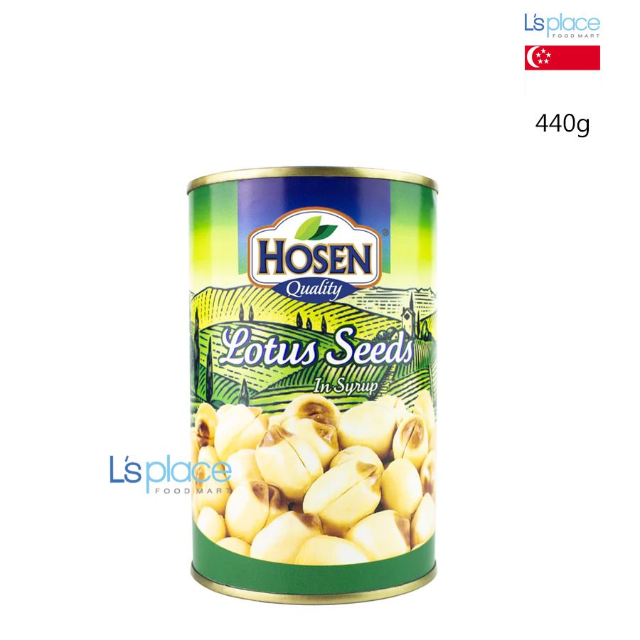 Hosen hạt sen ngâm sirô