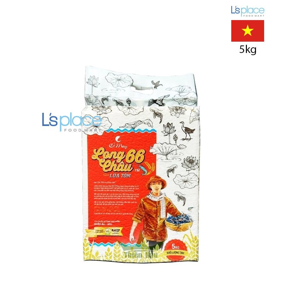 Long Châu 66 Gạo lúa tôm ST25