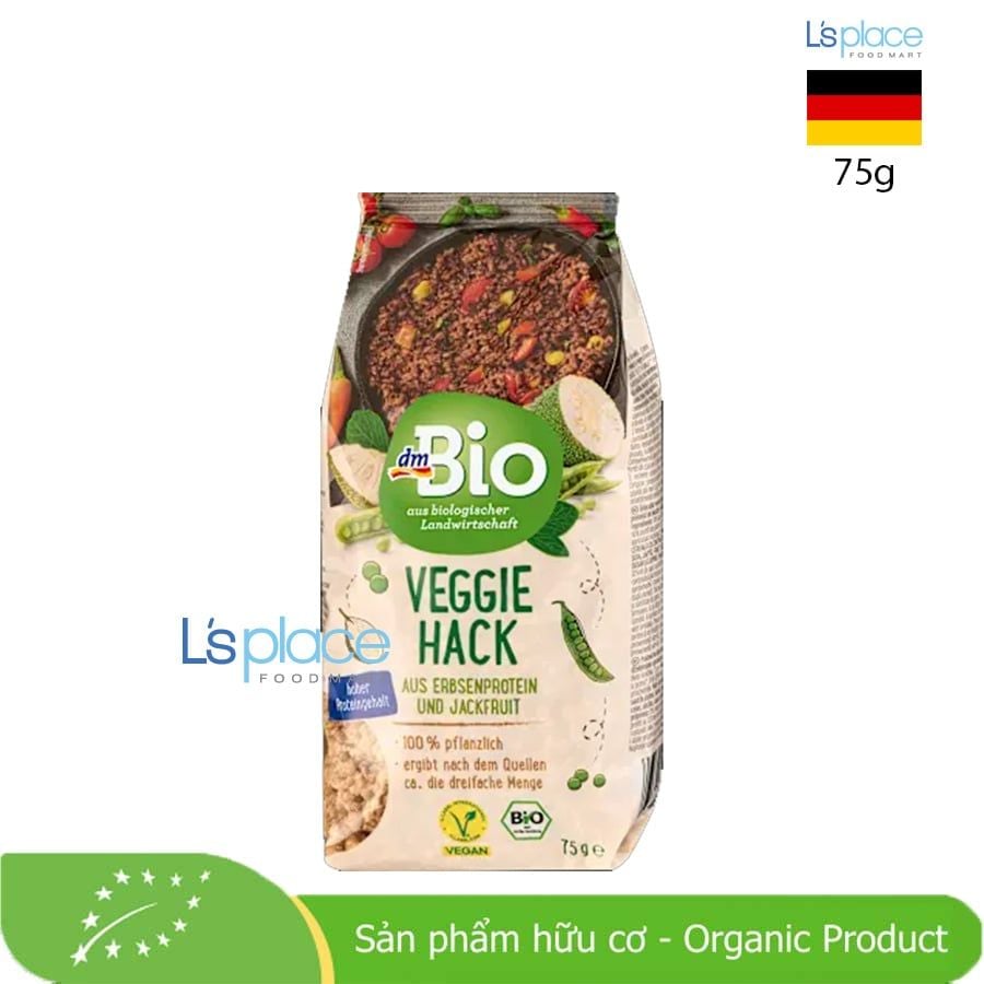 dmBio Rau củ băm khô hữu cơ