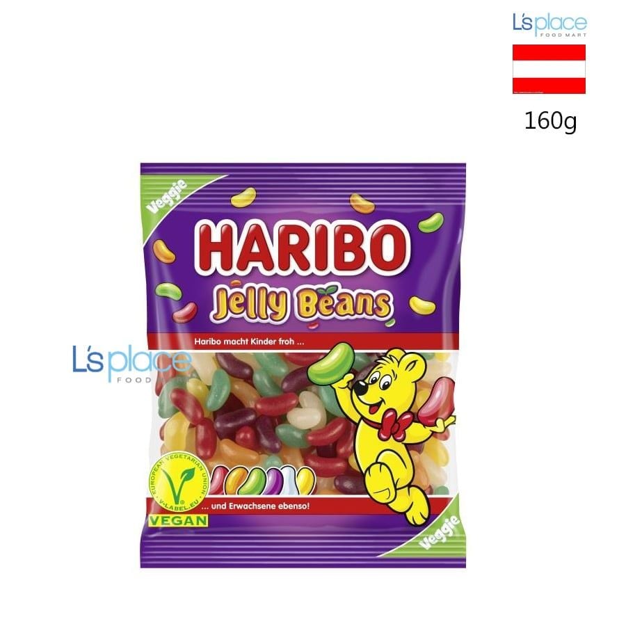 Haribo Kẹo dẻo thuần chay Jelly Beans