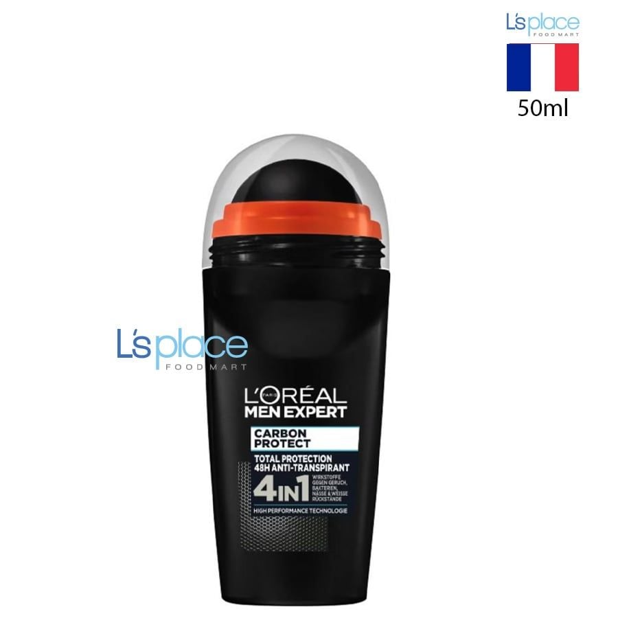 L'Oreal Men Expert Lăn khử mùi Carbon protect