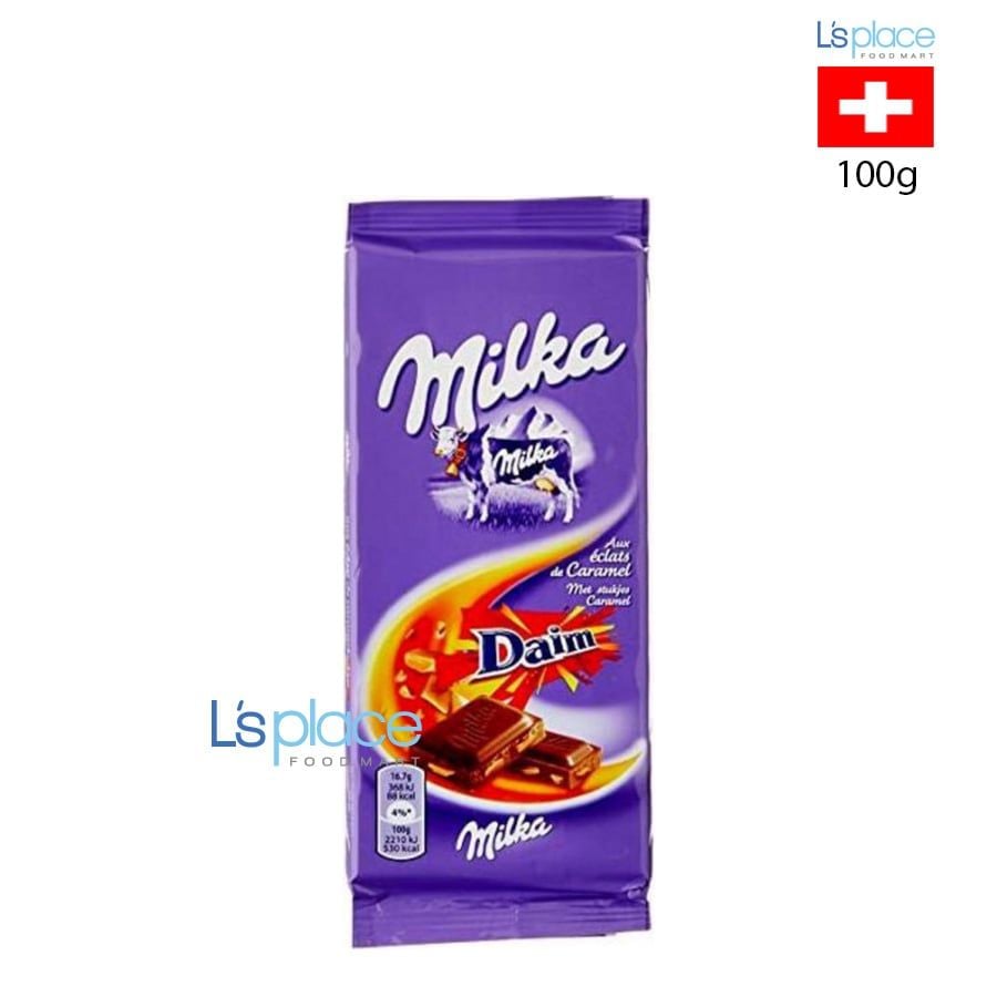 Milka Thanh Socola Daim