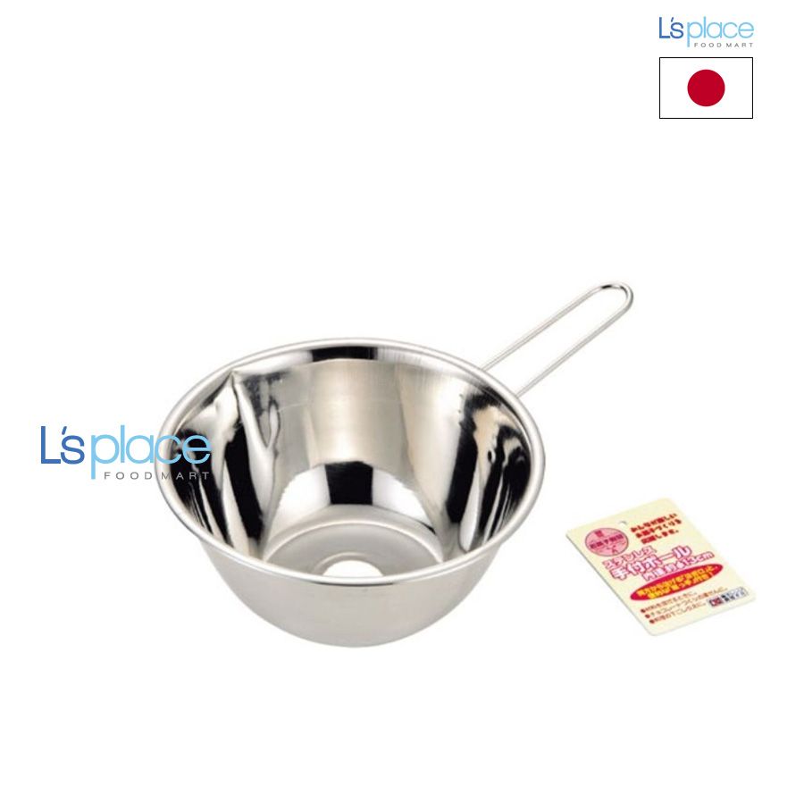 Echo Bát Inox có tay cầm 13cm
