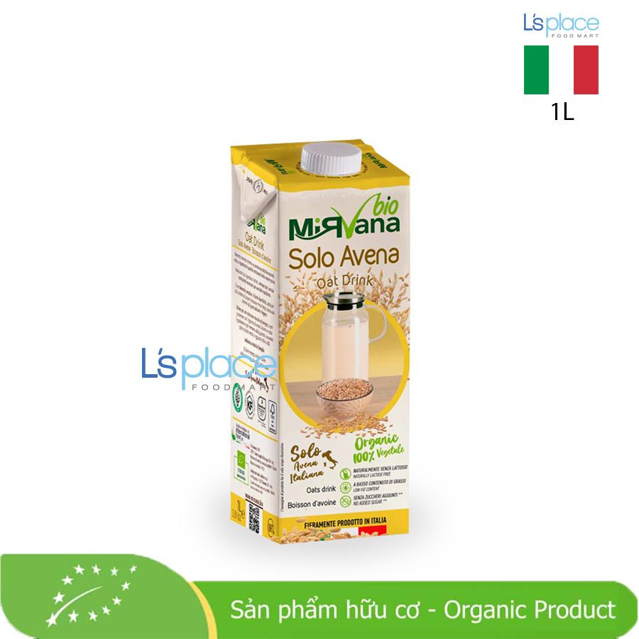 Mirvana Bio Sữa yến mạch hữu cơ