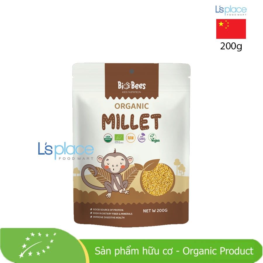 BioBees Hạt kê hữu cơ