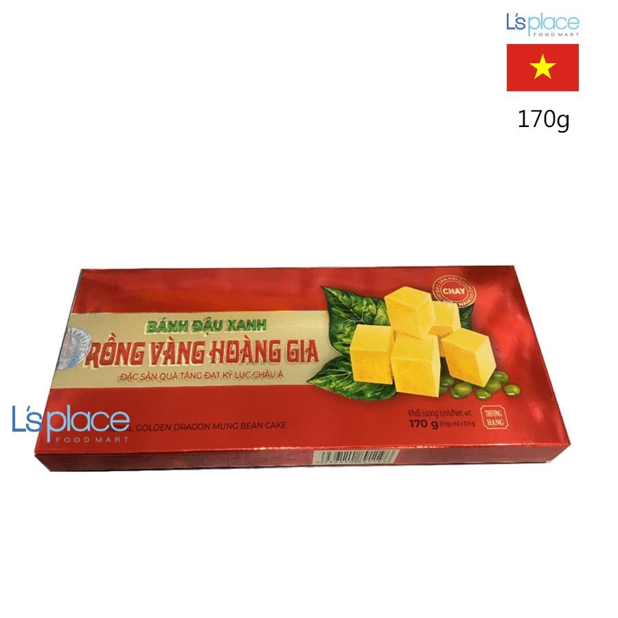 Rồng vàng hoàng gia Bánh đậu xanh hộp nhỏ