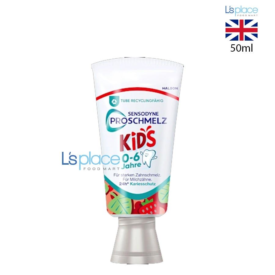 Sensodyne Proschmelz Kem đánh răng trẻ em Kid's 0-6 tuổi