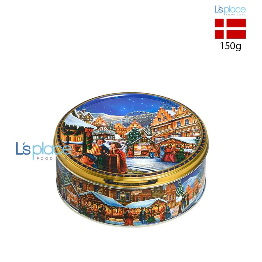 Jacobsens Bánh quy bơ hộp thiếc Scenes Of Europe