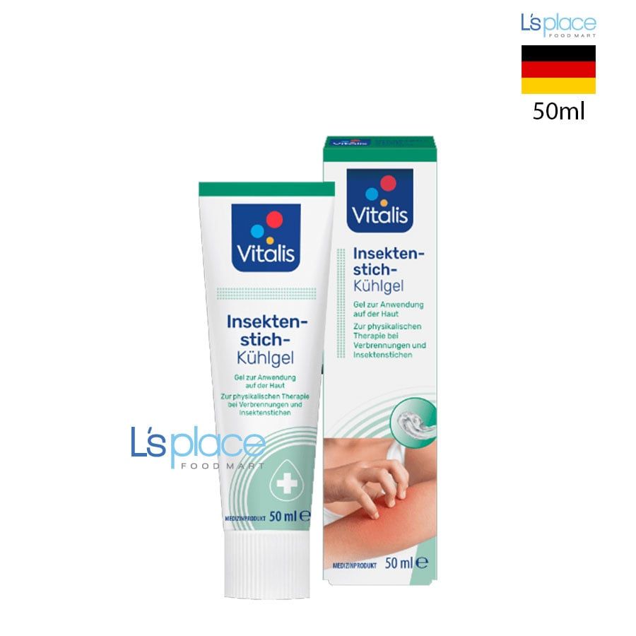 Vitalis Gel bôi làm mát vết côn trùng đốt