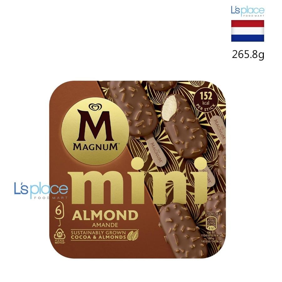 Magnum Kem Mini vị hạnh nhân