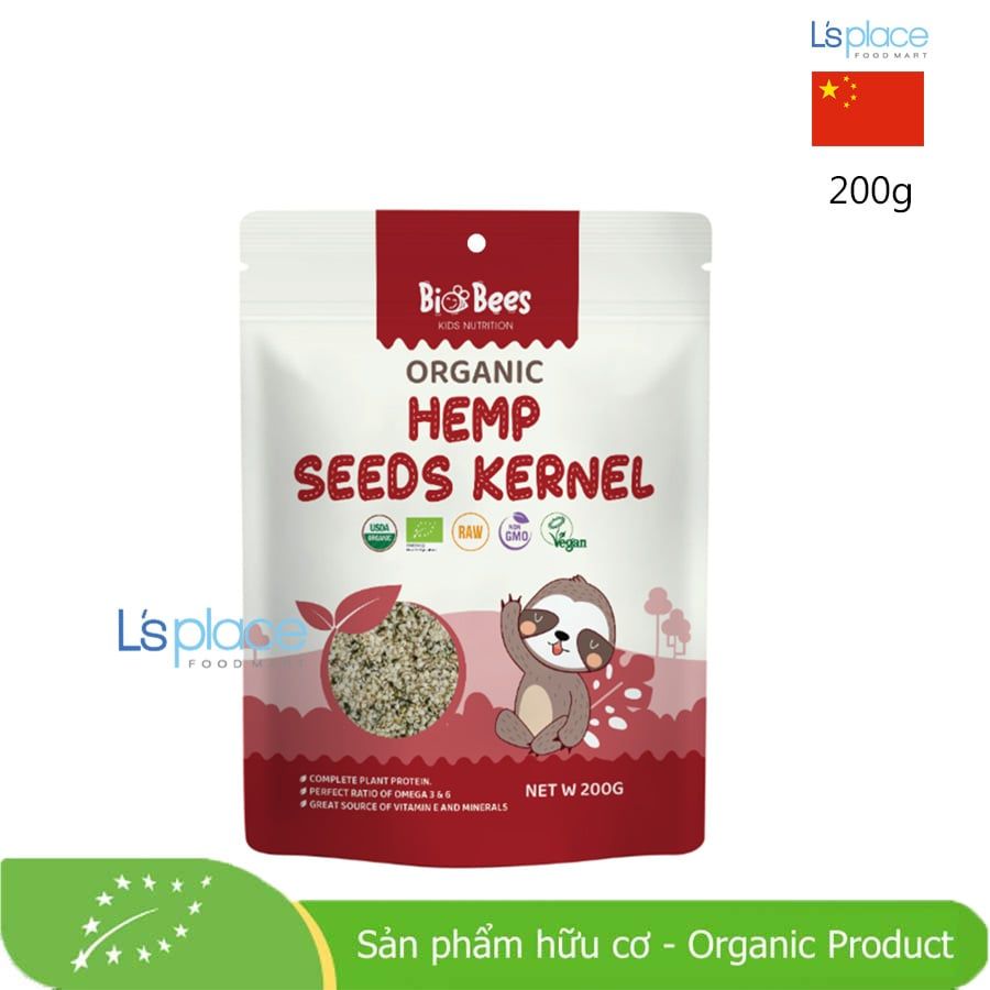 BioBees Hạt gai dầu hữu cơ