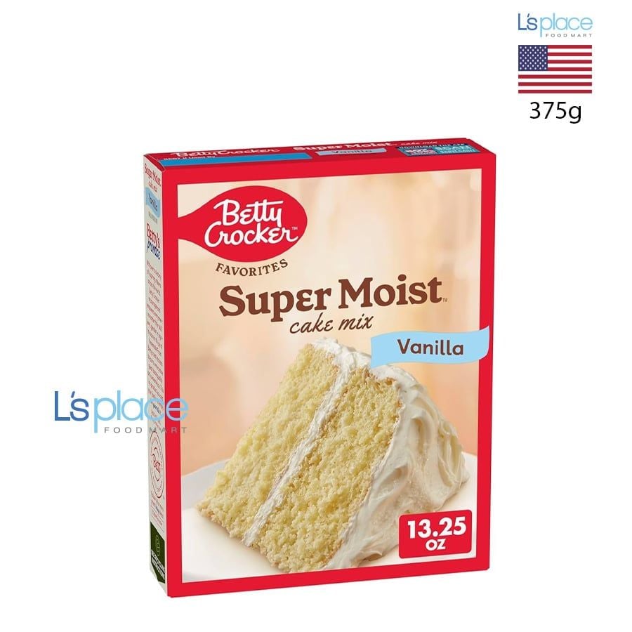 Betty Crocker Favourites Bột làm bánh vani siêu ẩm