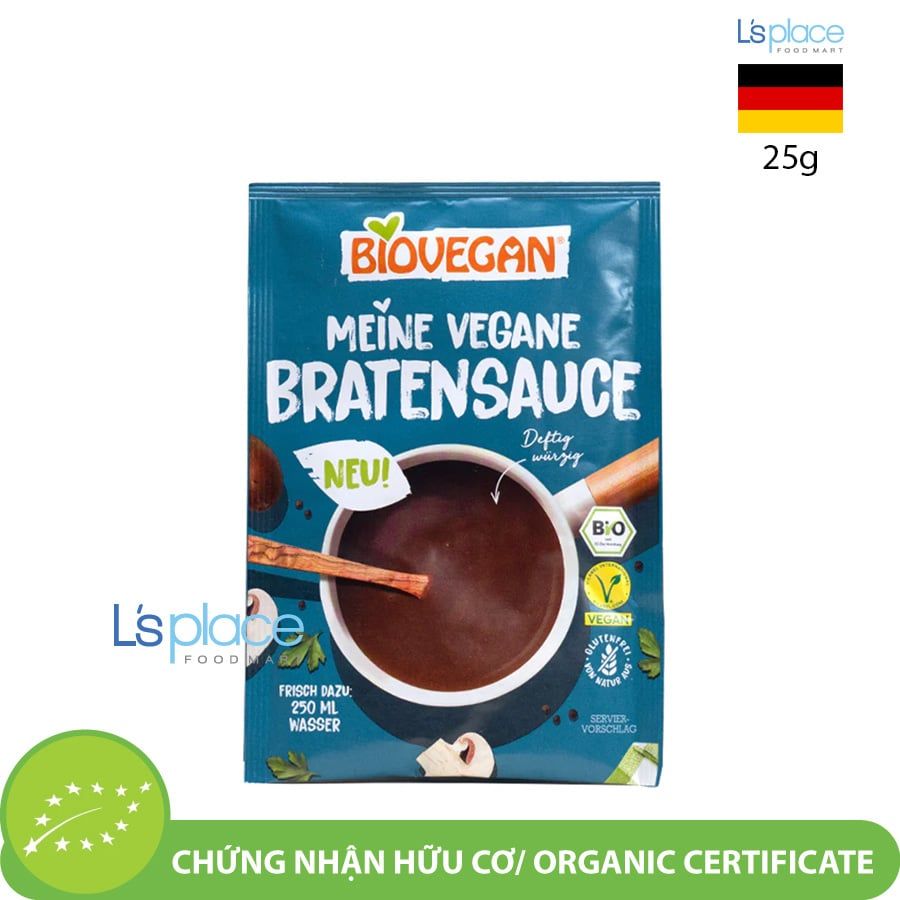 Biovegan Xốt nâu chay hữu cơ