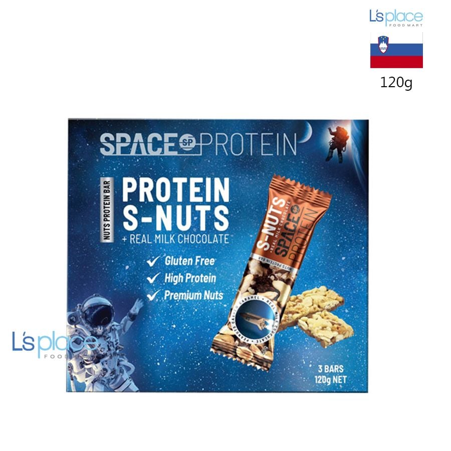 Space Protein Hộp thanh hạt khô S-nuts