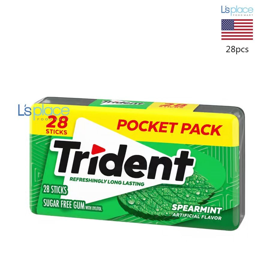 Trident Kẹo cao su vị bạc hà