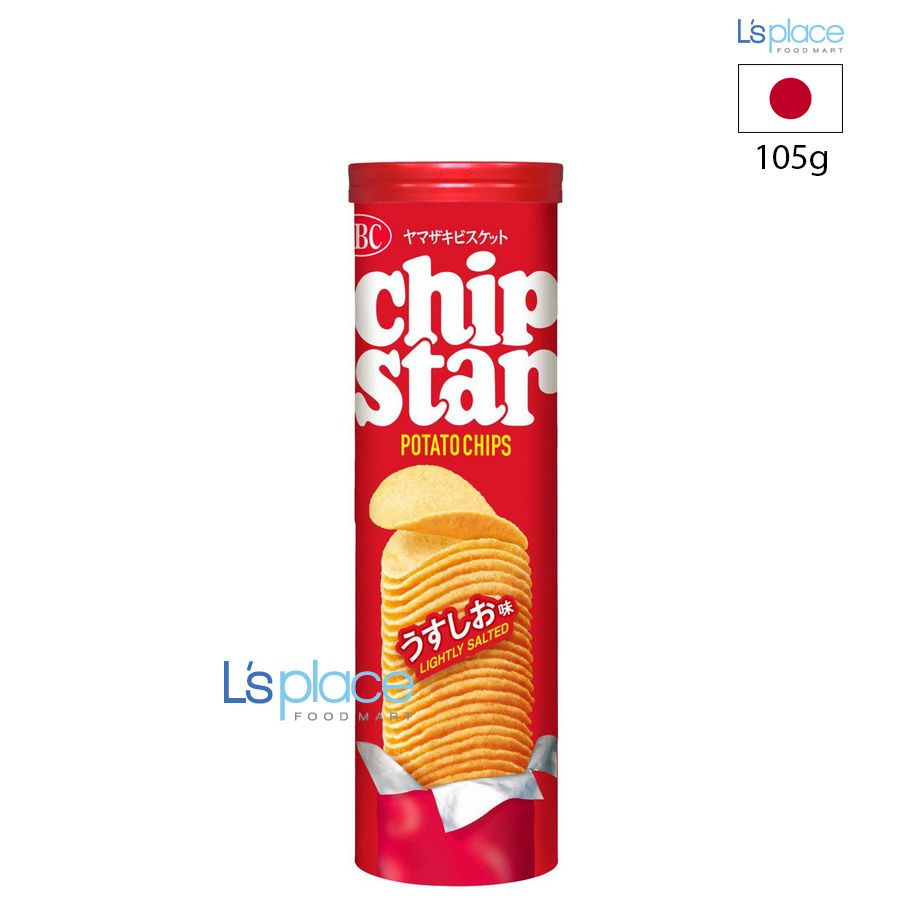 YBC Khoai tây Chip Star vị muối nhạt hộp lớn