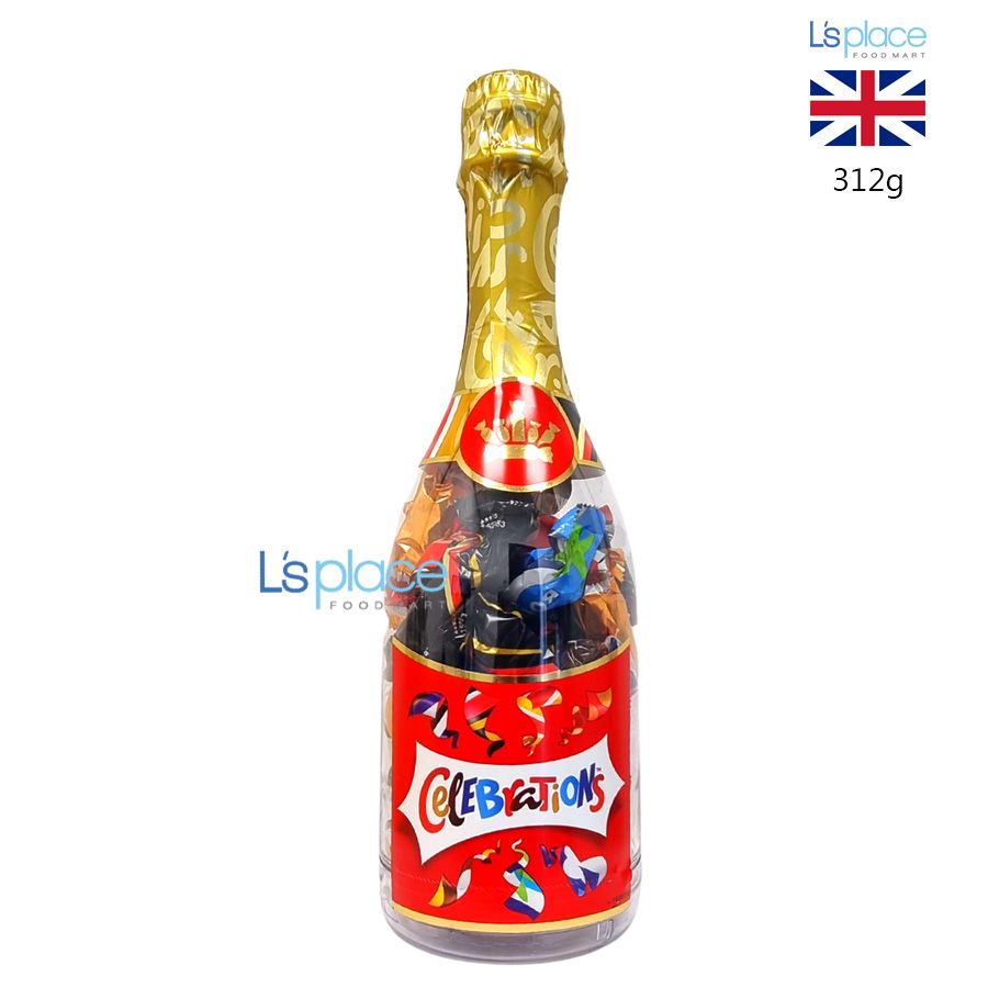 Mars Socola Celebrations hình chai rượu