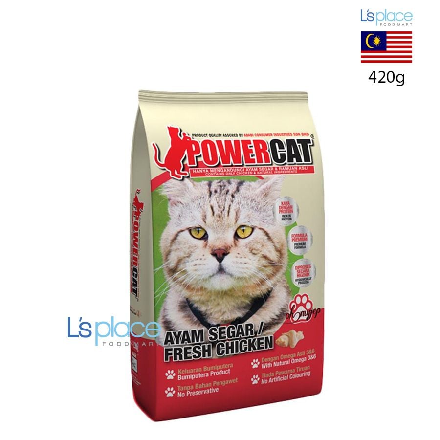 Power Cat Thức ăn mèo vị gà tươi