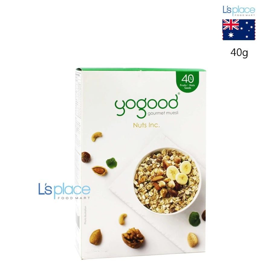 Yogood Ngũ Cốc Gourmet Muesli vị hạt khô