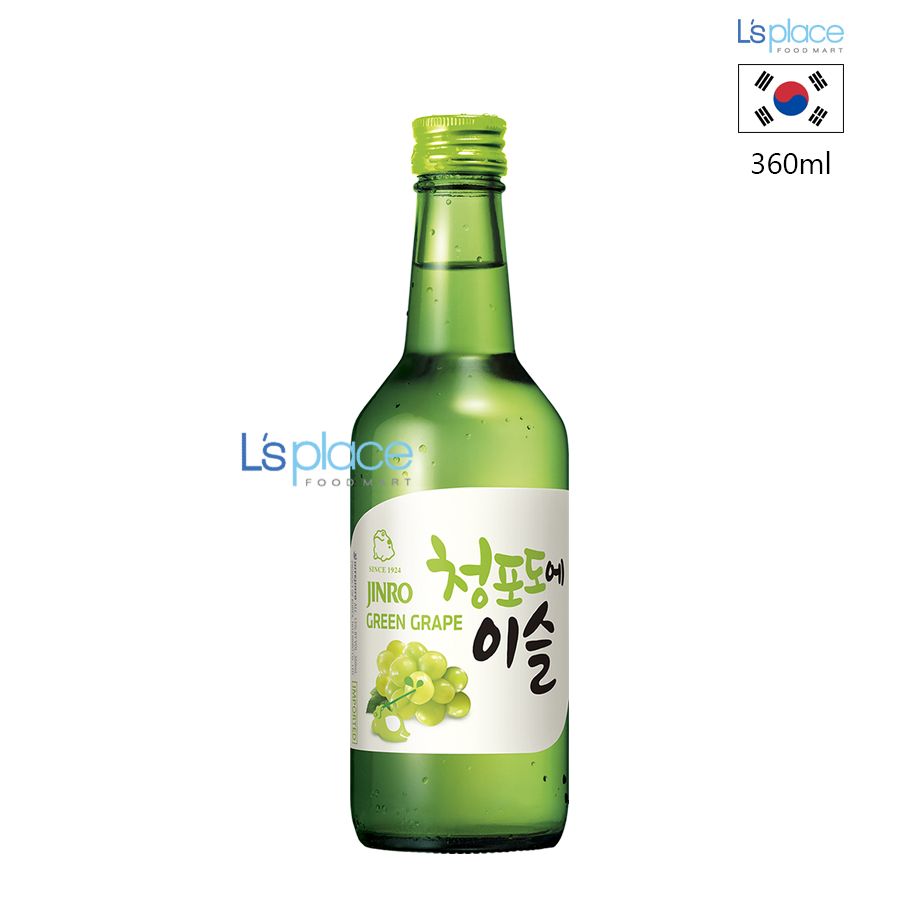 Jinro Rượu Soju hương nho xanh