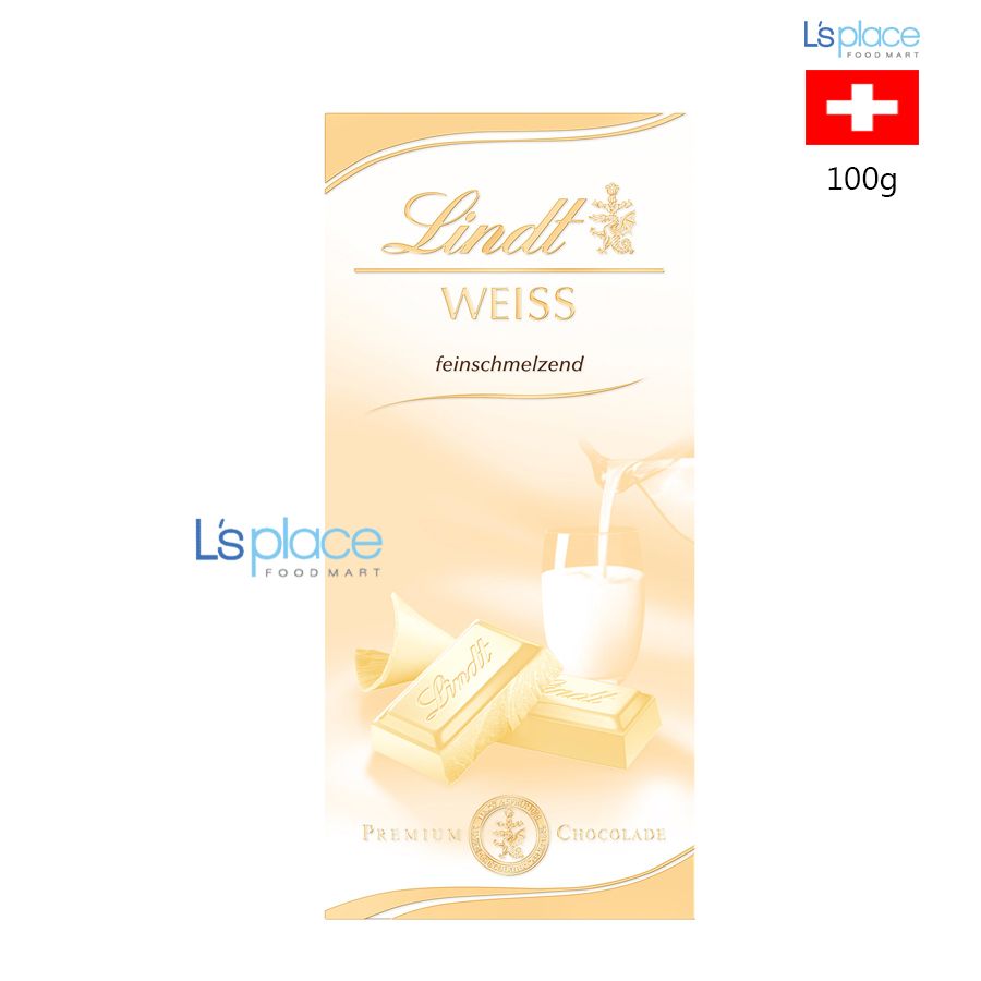 Lindt Weiss Socola trắng tan chảy