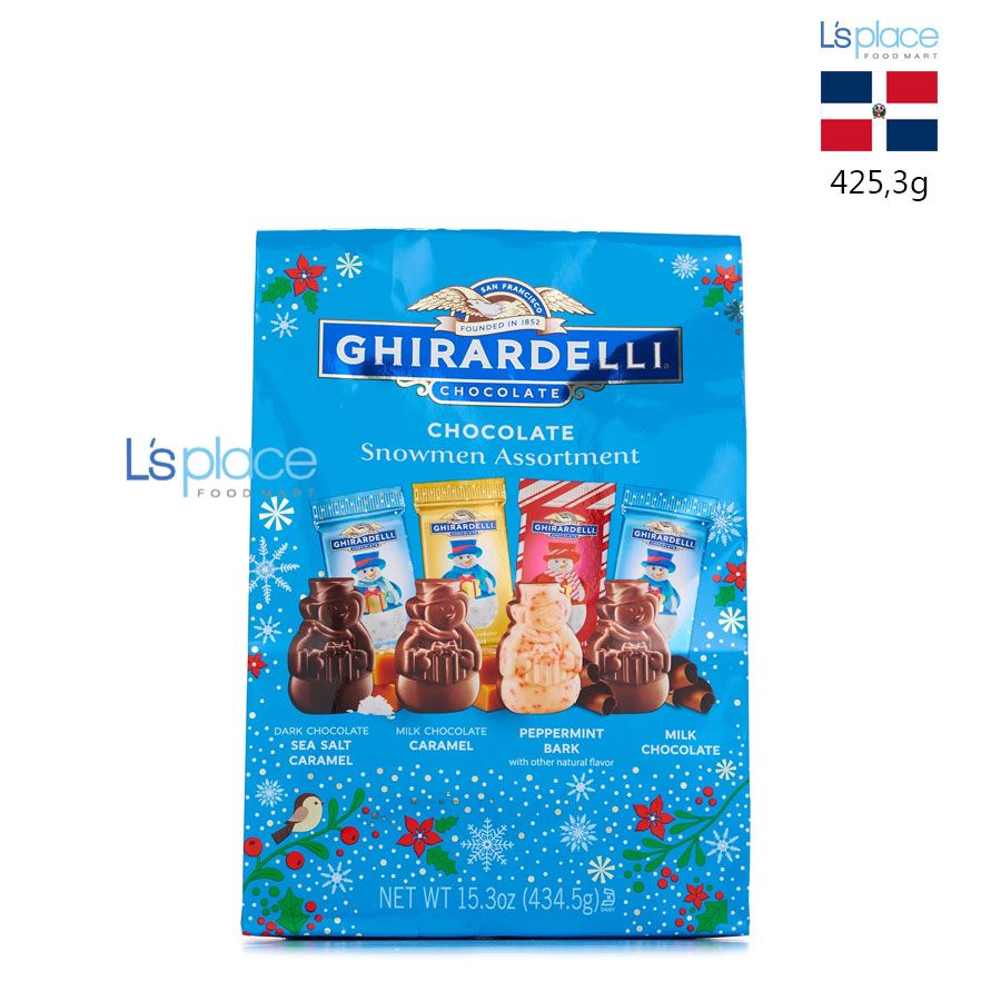 Ghirardelli Socola tổng hợp hình người tuyết