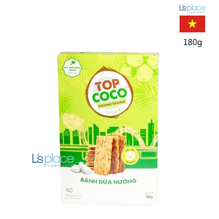 Top Coco Bánh dừa nướng vị nguyên bản