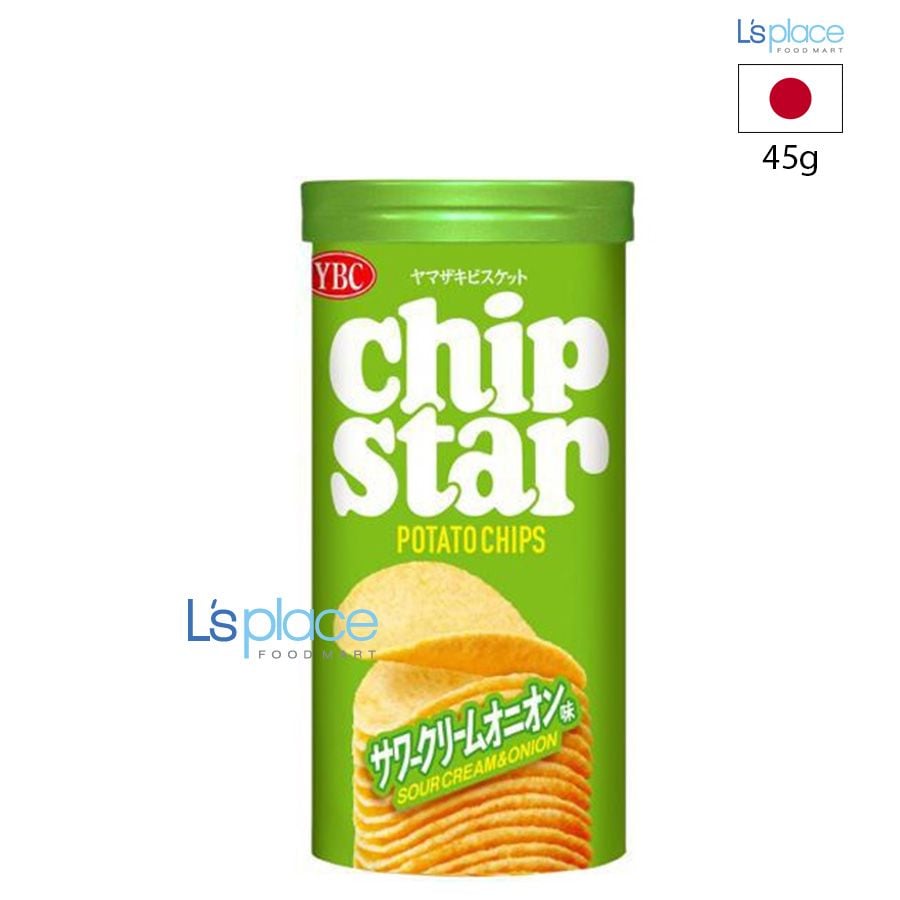 YBC Khoai tây Chip Star vị kem chua hành