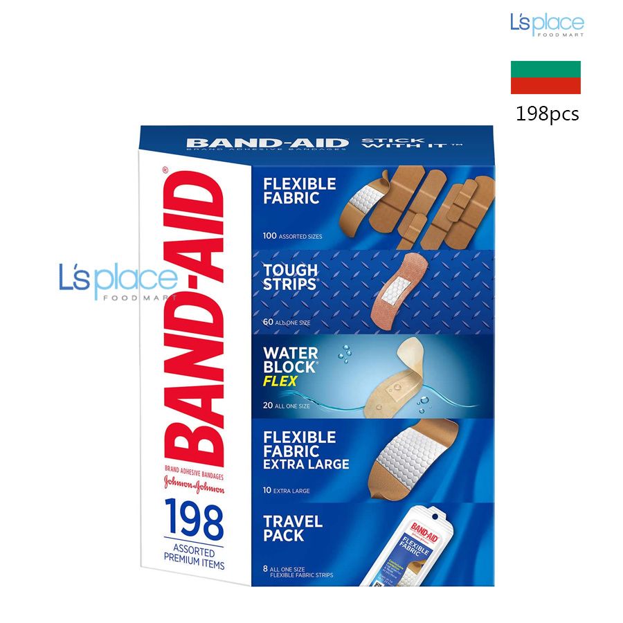 Band.Aid Băng dính thương tổng hợp hộp lớn