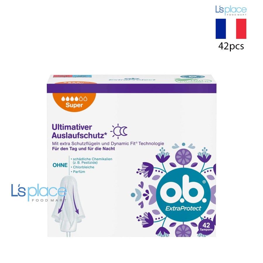 O.b BVS ống Tampon Extra Protect Super