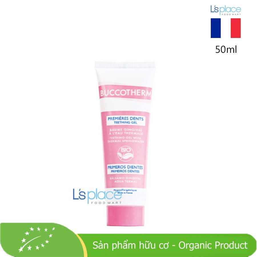 Buccutherm Gel chăm sóc răng hữu cơ cho bé