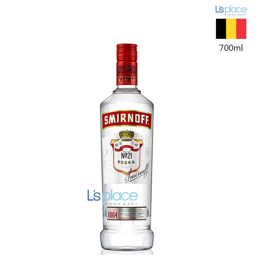 Smirnoff Rượu vodka tem đỏ