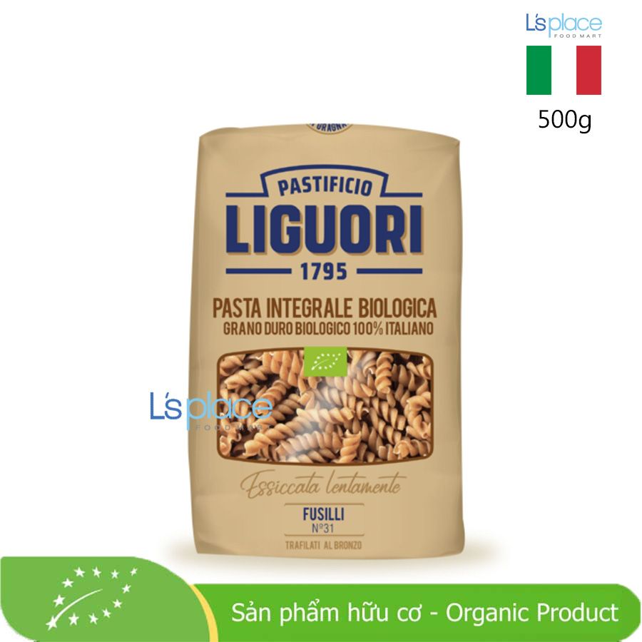 Liguori Integrale Mỳ nui xoắn Fusilli số 31 hữu cơ