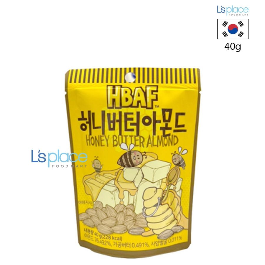 HBAF Hạnh nhân tẩm mật ong