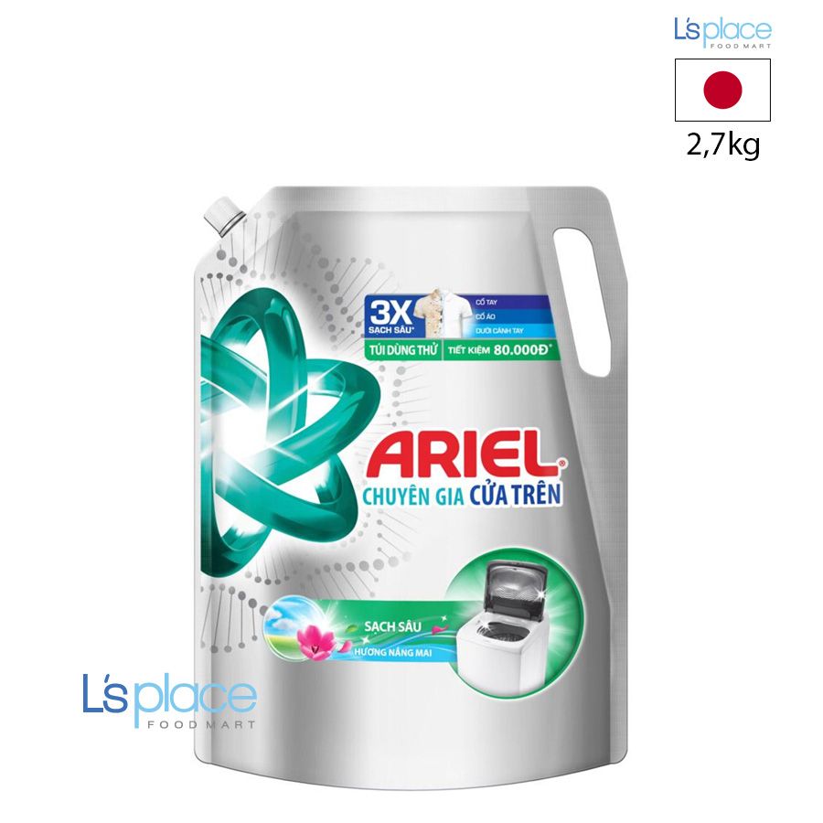 Ariel Nước giặt cửa trên sạch sâu hương nắng mai