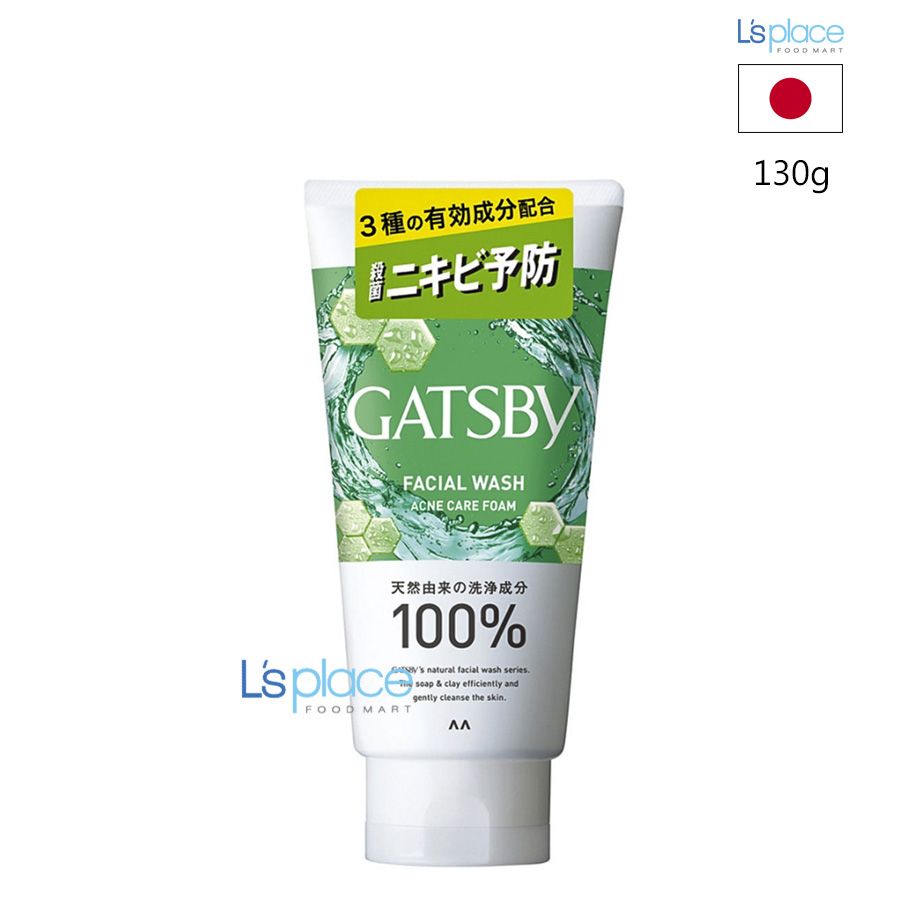 Gatsby Sữa rửa mặt trị mụn nam