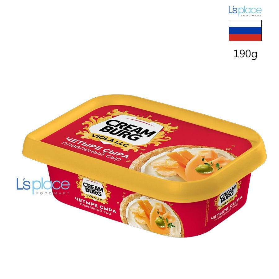 Cream Burg Phomai kem phết 4 vị phomai