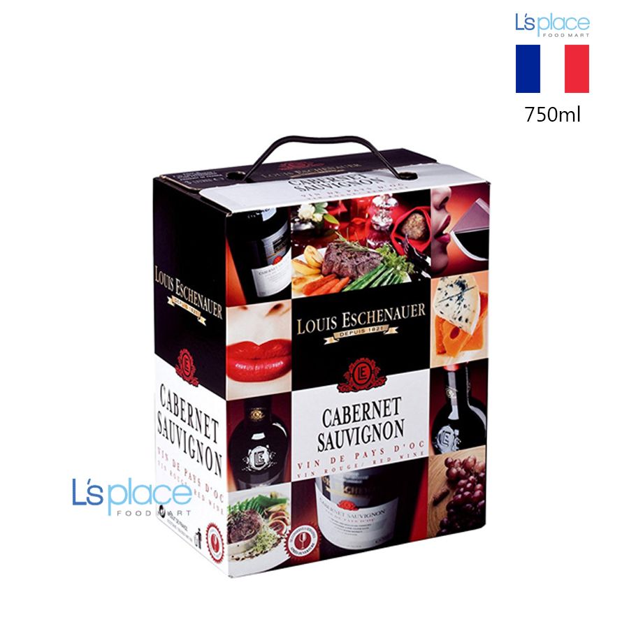 Louis Eschenauer Bịch 5L vang đỏ Cabernet Sauvignon