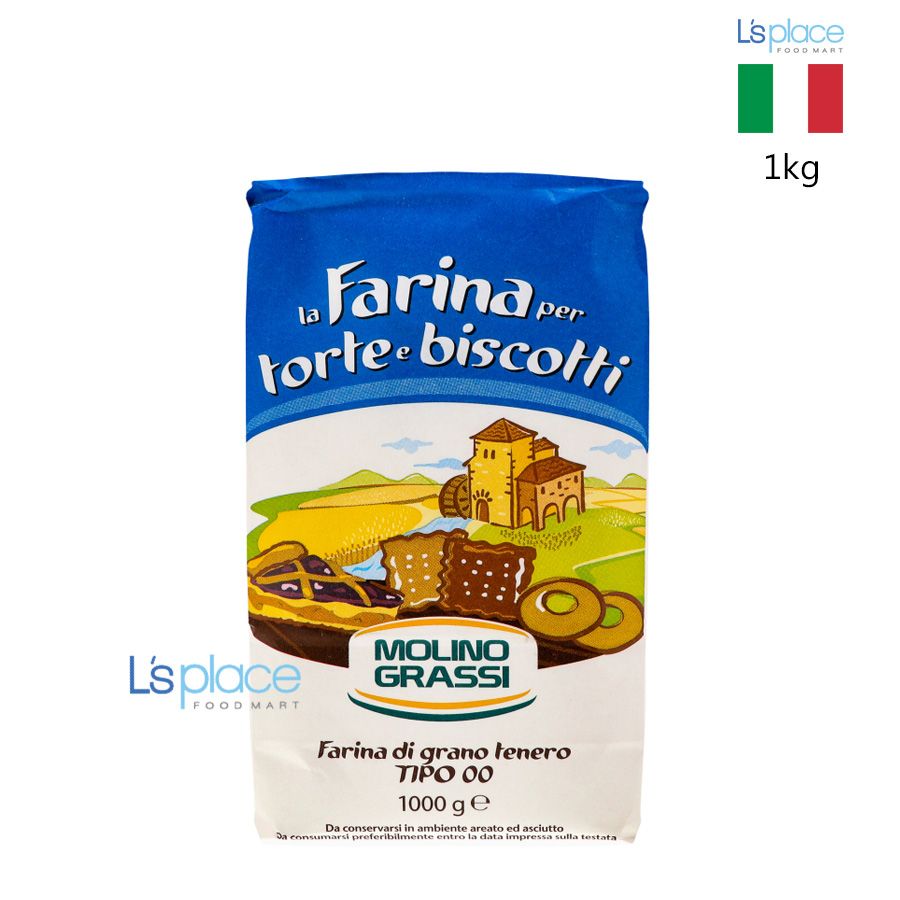 Molino Grassi Bột mì số 00 làm bánh ngọt & bánh quy